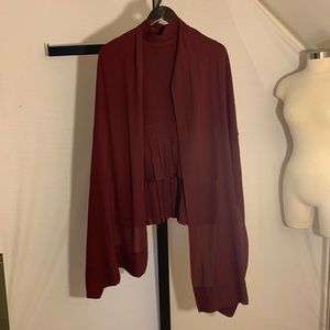 La Perla top and matching pashmina.